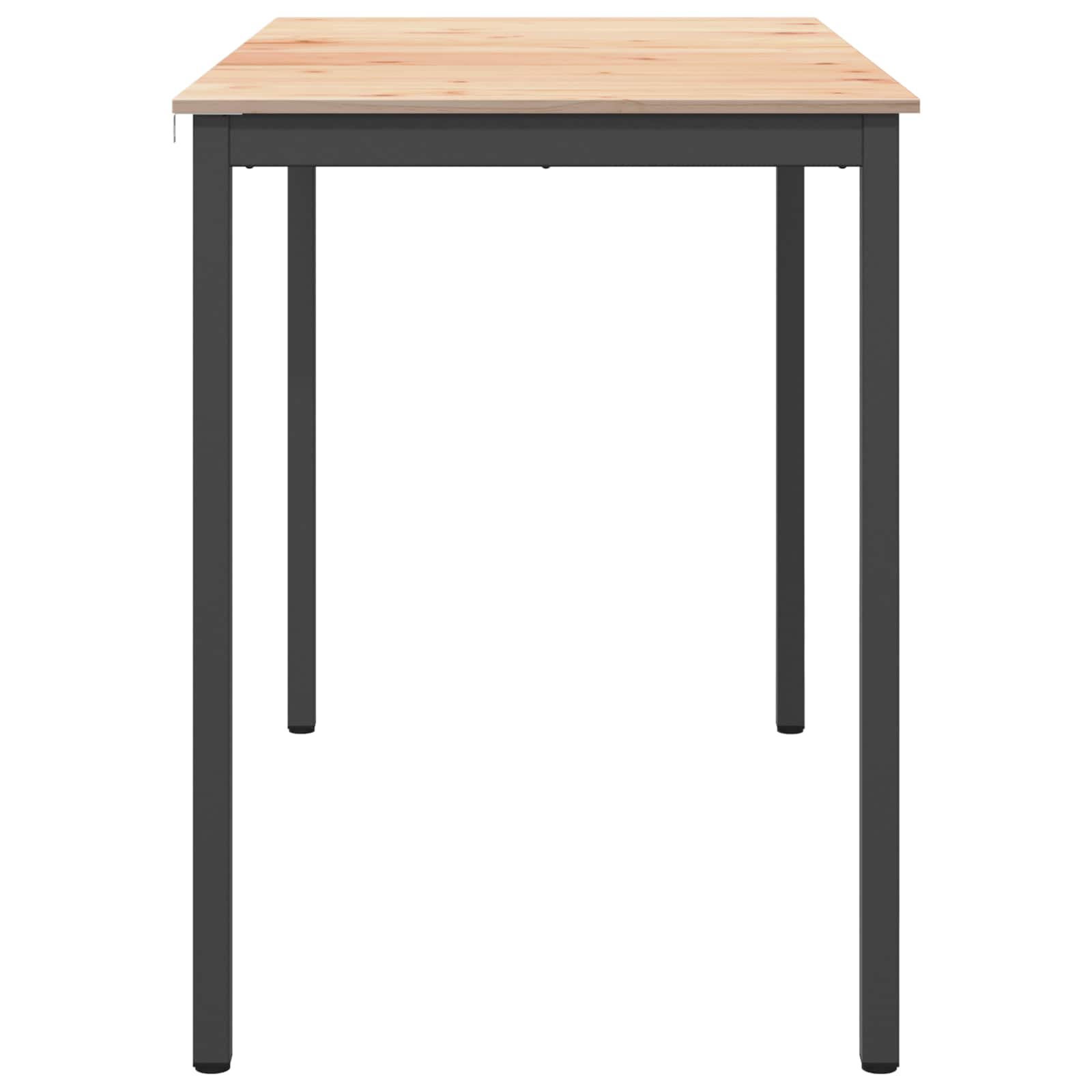 Bartisch Natur 150 x 80 x 105 cm Massives Kiefernholz