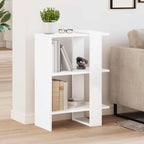 Bücherregal Weiß 52 x 25 x 71,5 cm Holzwerkstoff