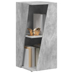 Seitenregal Beton Grau 33 x 32 x 70,5 cm Holzwerkstoff