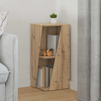 Seitenregal Artisan-Eiche 33 x 32 x 70,5 cm Holzwerkstoff