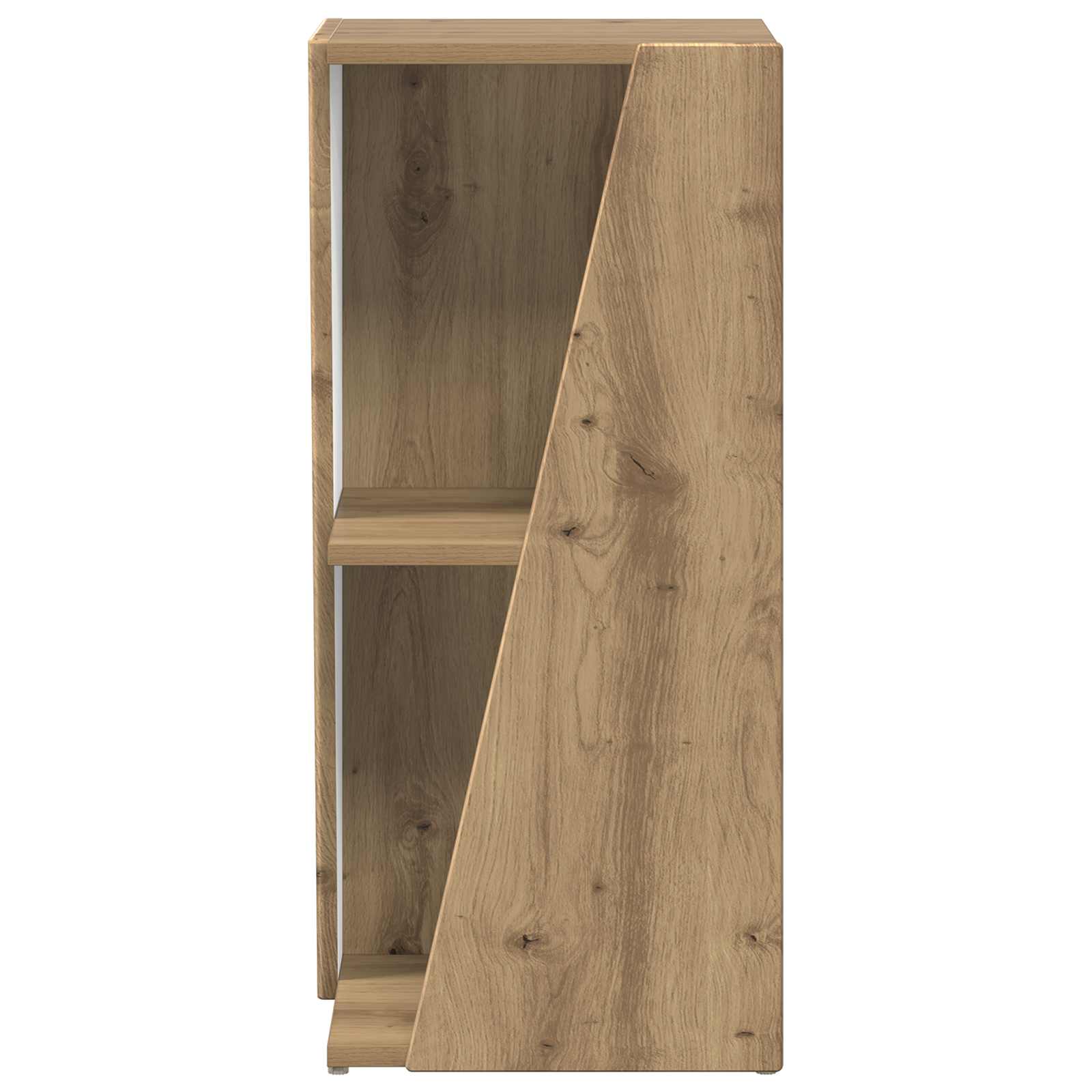 Seitenregal Artisan-Eiche 33 x 32 x 70,5 cm Holzwerkstoff