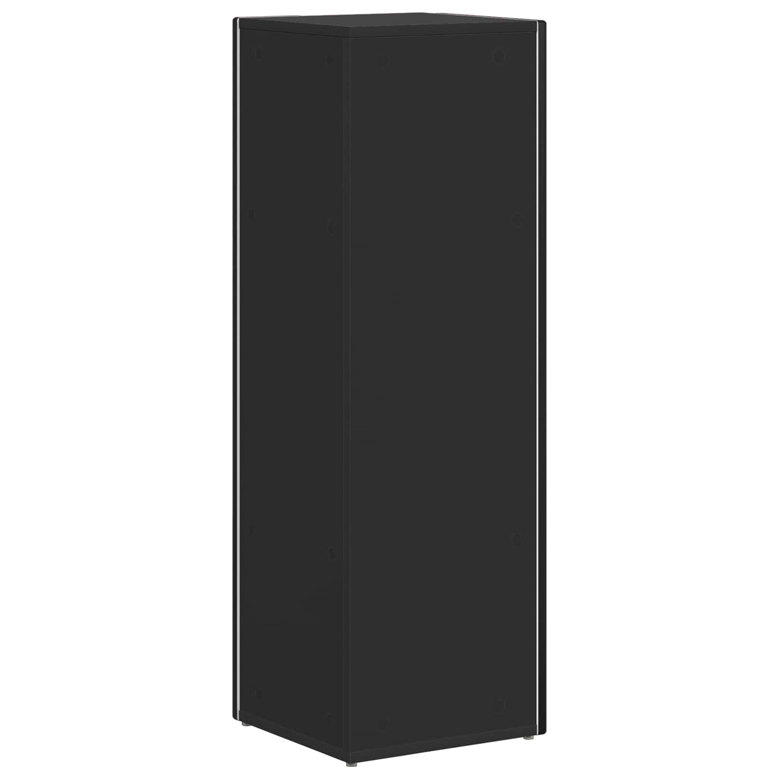 Seitenregal Schwarz 33 x 32 x 100,5 cm Holzwerkstoff