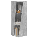 Seitenregal Beton Grau 33 x 32 x 100,5 cm Holzwerkstoff