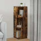 Seitenregal Geräucherte Eiche 33 x 32 x 100,5 cm Holzwerkstoff