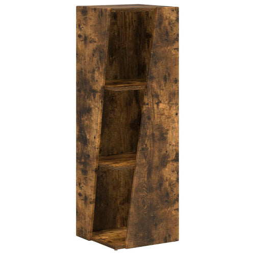 Seitenregal Geräucherte Eiche 33 x 32 x 100,5 cm Holzwerkstoff