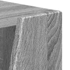 Seitenregal Graues Sonoma 33 x 32 x 100,5 cm Holzwerkstoff
