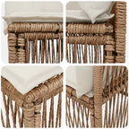 4-Sitzer Sofa mit linker Armlehne 4 pcs 4-Sitzanzahl Beige