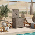 Kissenbox 55 x 55 x 69 cm Stahl