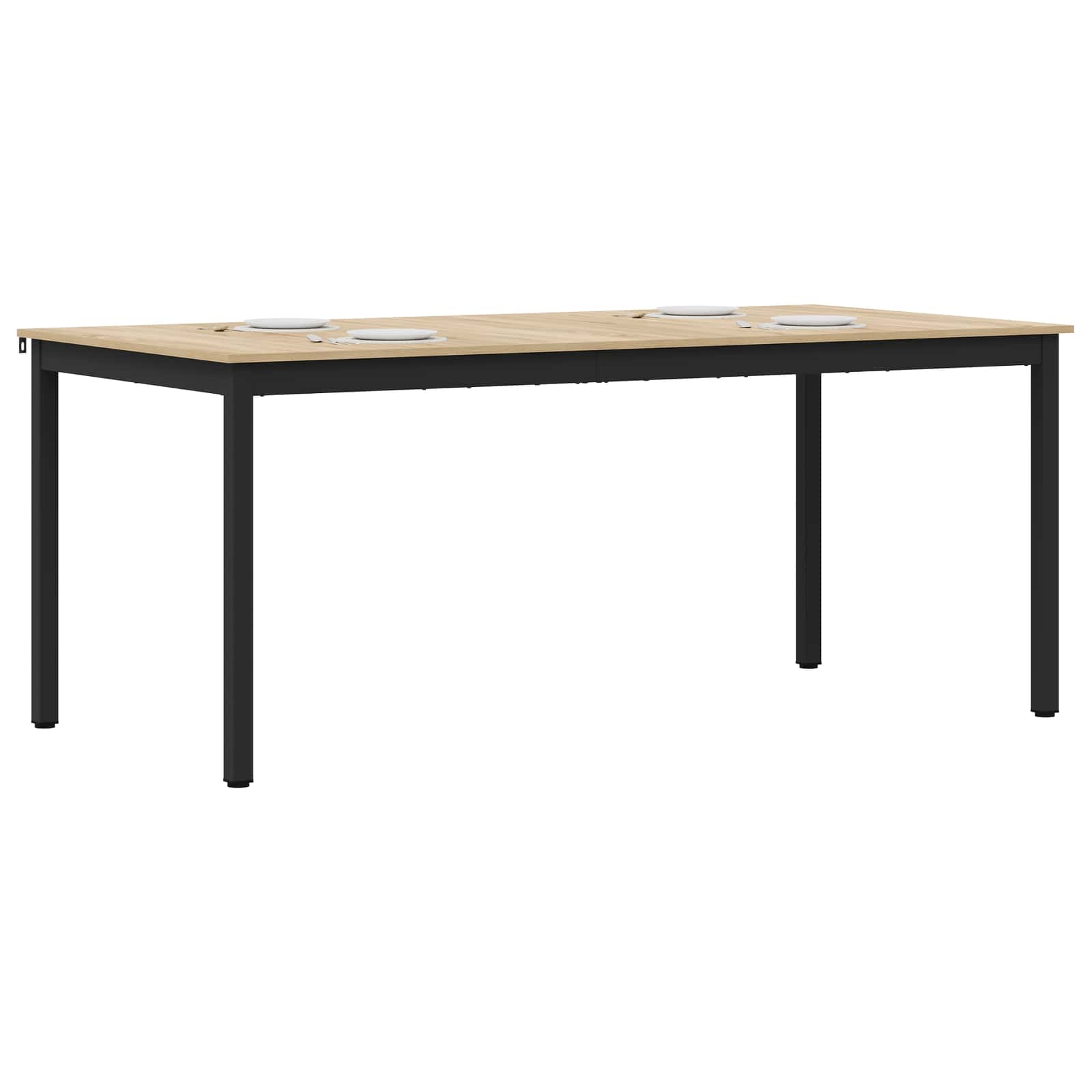 Esstische 2 pcs 180 x 90 x 75 cm Holzwerkstoff