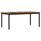 Esstische 2 pcs 180 x 90 x 75 cm Holzwerkstoff Rechtwinklig
