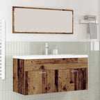 Badezimmerschrank Altholz 100 x 38,5 x 46 cm Holzwerkstoff