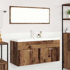 Badezimmerschrank Altholz 100 x 38,5 x 46 cm Holzwerkstoff
