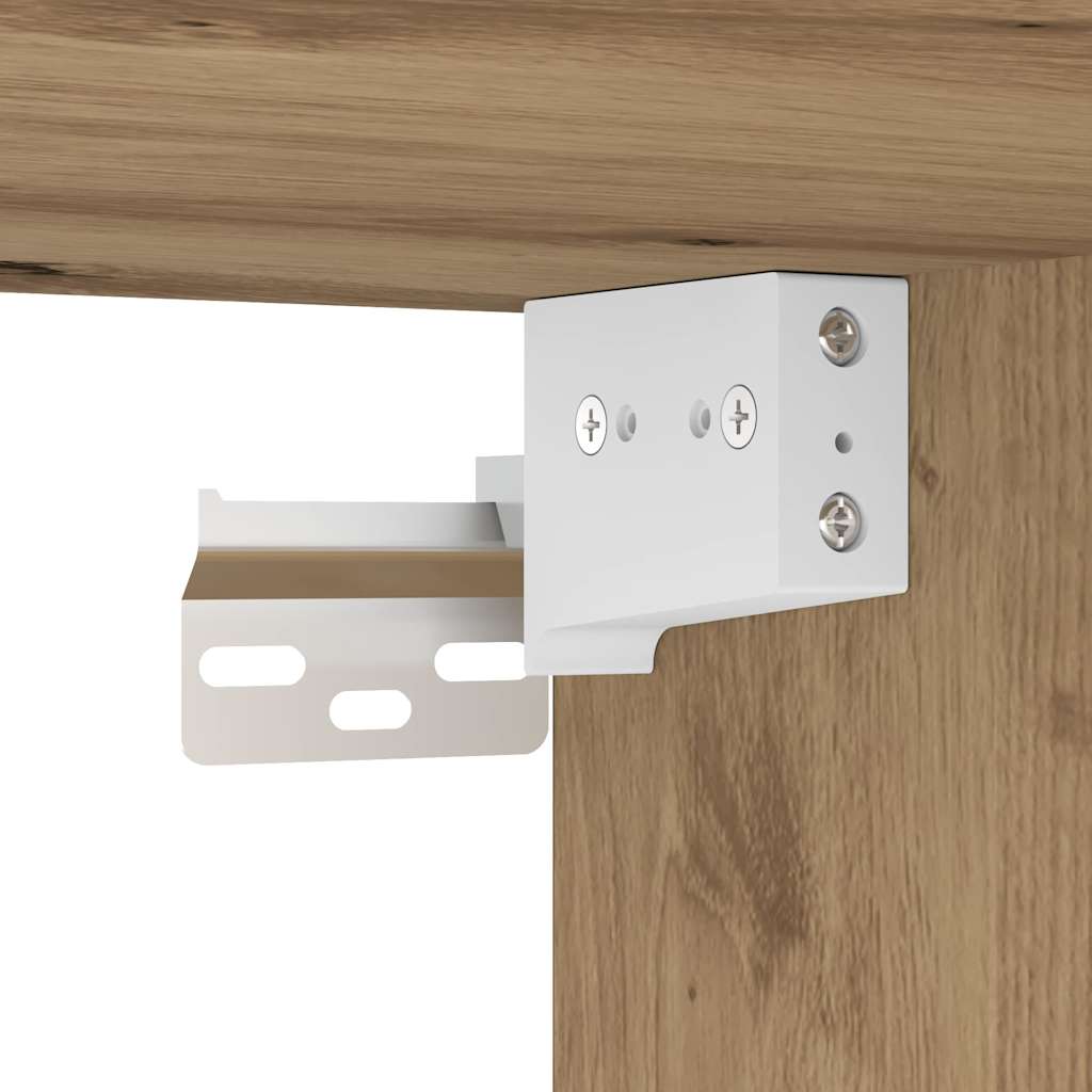 Badezimmerschrank Wandmontiert Artisan-Eiche 100 x 38,5 x 46 cm