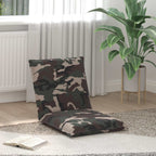 Verstellbarer Fußsessel Armee Stoff