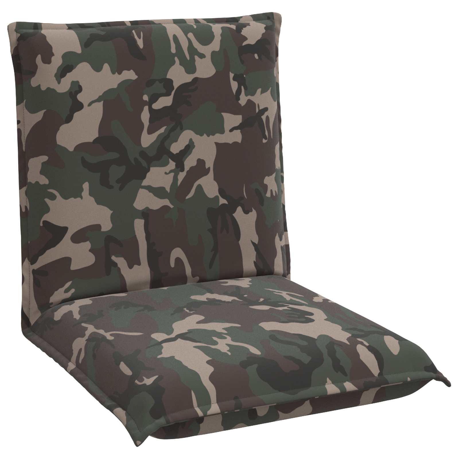 Verstellbarer Fußsessel Armee Stoff