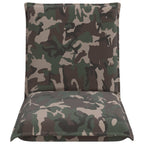 Verstellbarer Fußsessel Armee Stoff