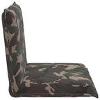 Verstellbarer Fußsessel Armee Stoff