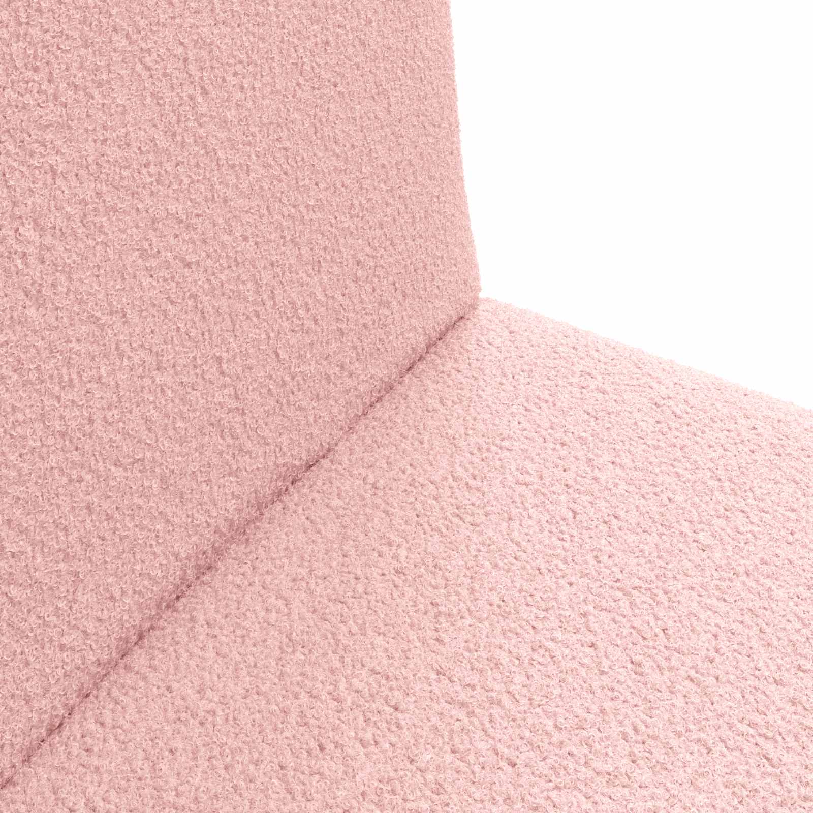 Verstellbarer Fußsessel Rosa Schafstoff