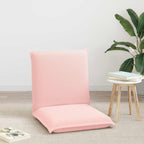 Verstellbarer Fußsessel Rosa Schafstoff