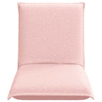 Verstellbarer Fußsessel Rosa Schafstoff