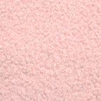 Verstellbarer Fußsessel Rosa Schafstoff