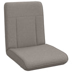 Verstellbarer Fußsessel Taupe Stoff