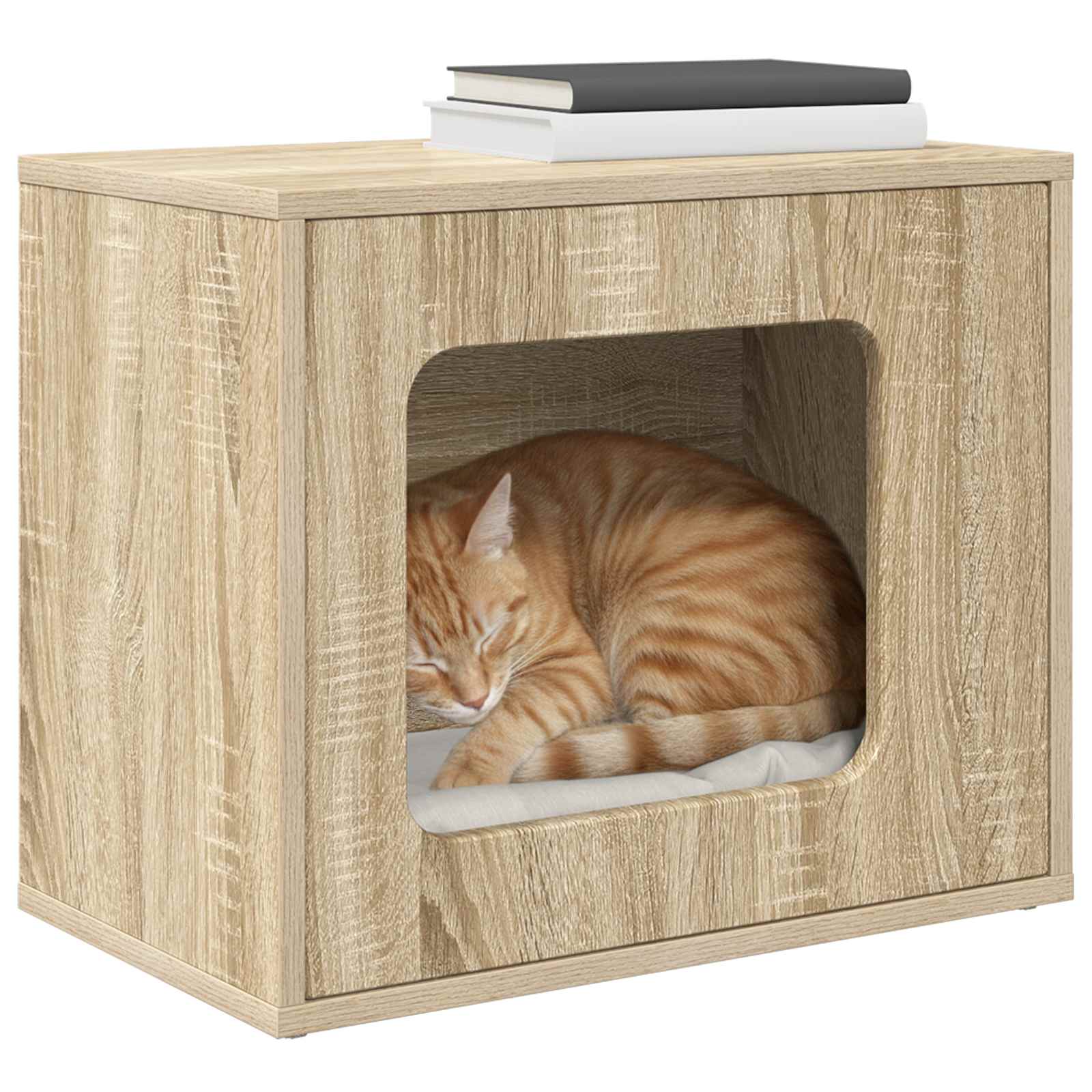 Katzenhaus Sonoma 51 x 30 x 42,5 cm Holzwerkstoff