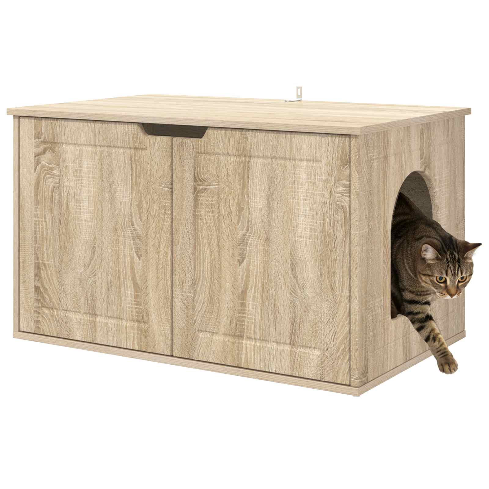 Katzenhaus Sonoma 85 x 55 x 50,5 cm Holzwerkstoff