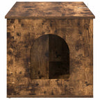 Katzenhaus Geräucherte Eiche 85 x 55 x 50,5 cm Holzwerkstoff