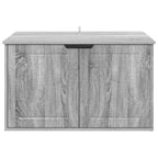 Katzenhaus Graues Sonoma 85 x 55 x 50,5 cm Holzwerkstoff