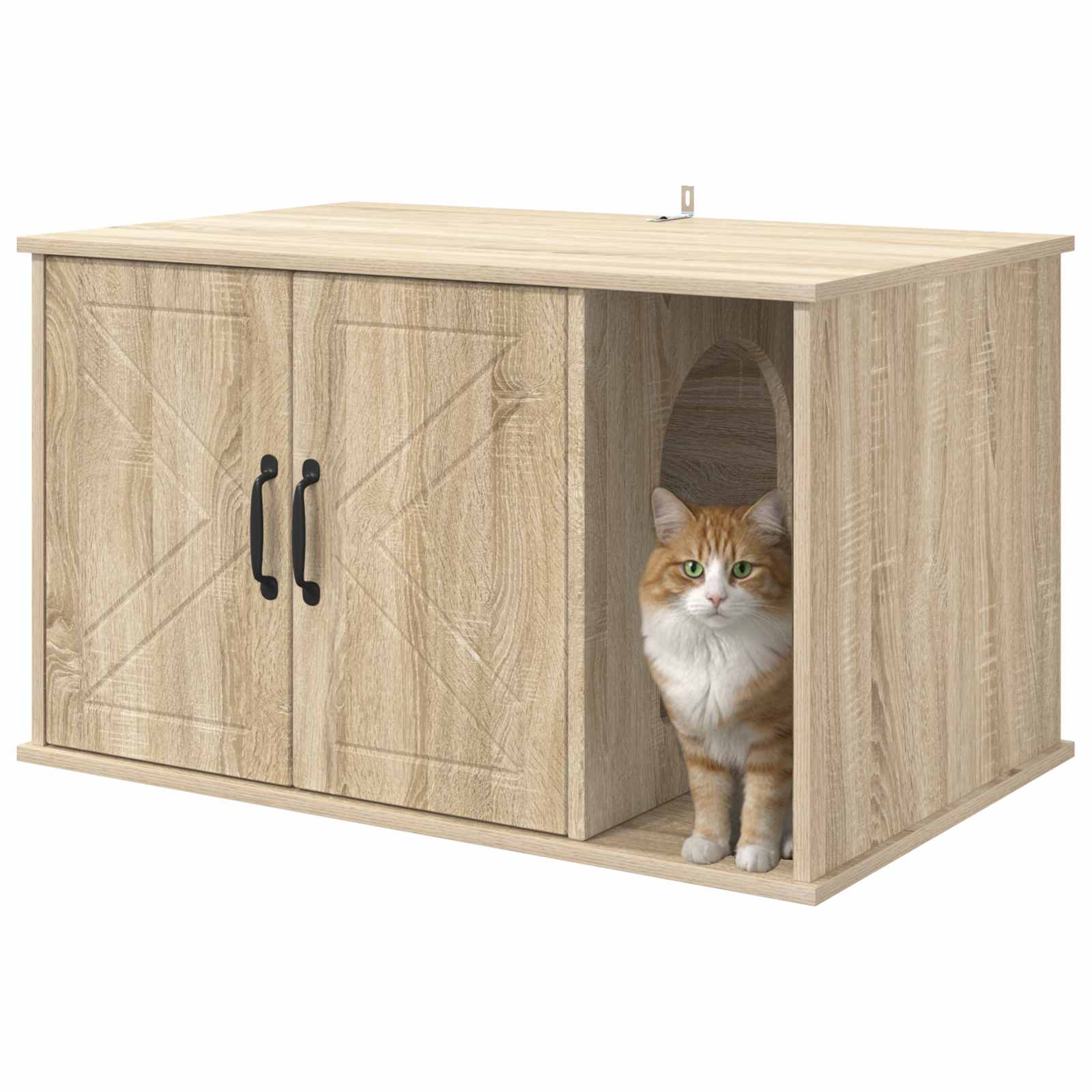 Katzenhaus Sonoma 85 x 55 x 50 cm Holzwerkstoff