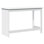 Schreibtisch Weiß 112 x 50 x 75 cm Massivholz Kiefer