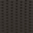 Verstellbarer Gartenstuhl Schwarz und Türkis 64 x 57,5 x 112 cm