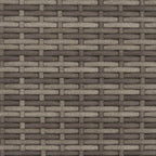 Gartenstuhl 2 pcs Grau und Marineblau 56 x 60 x 112 cm