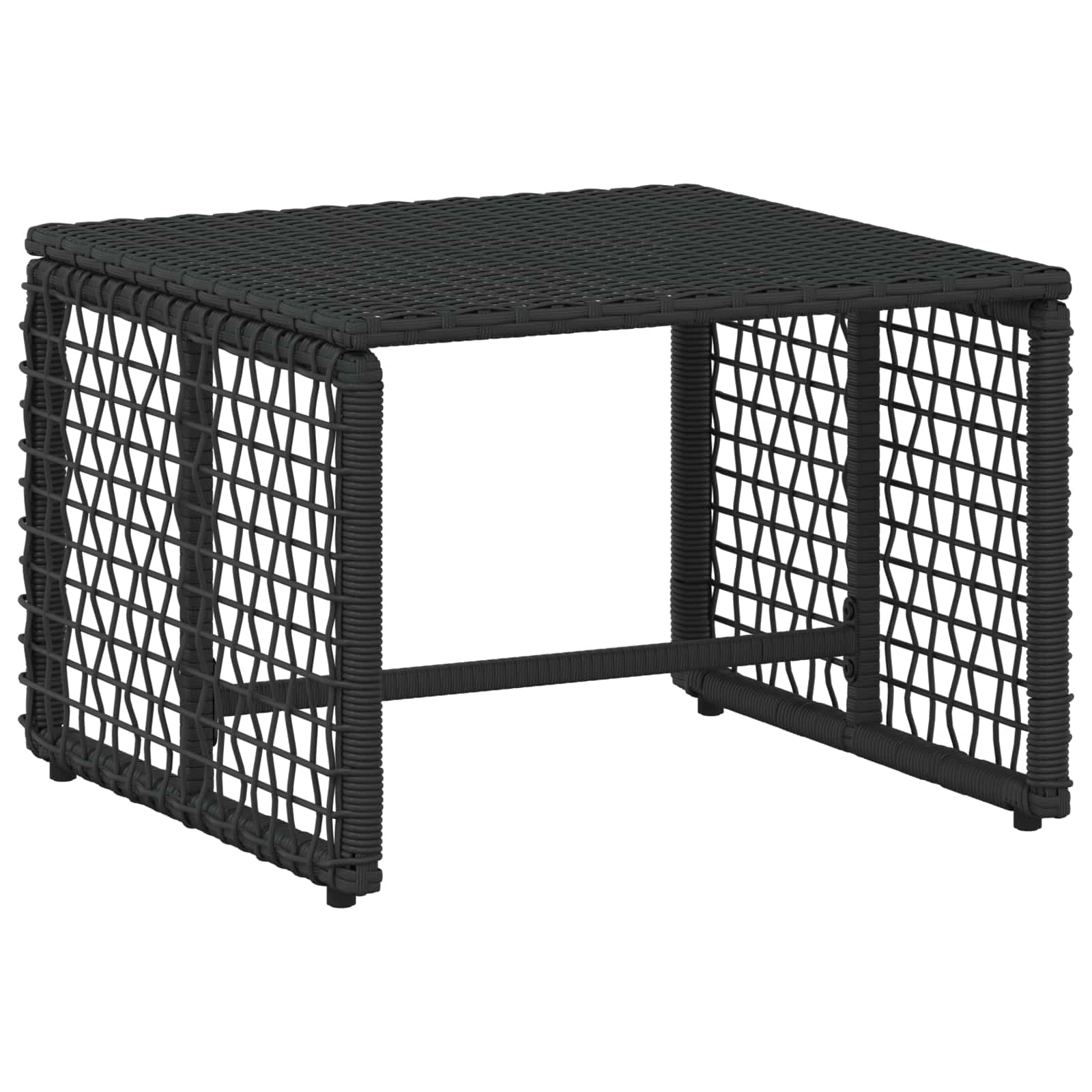 Gartenmöbel-Set mit Kissen 5 pcs Schwarz und Türkis