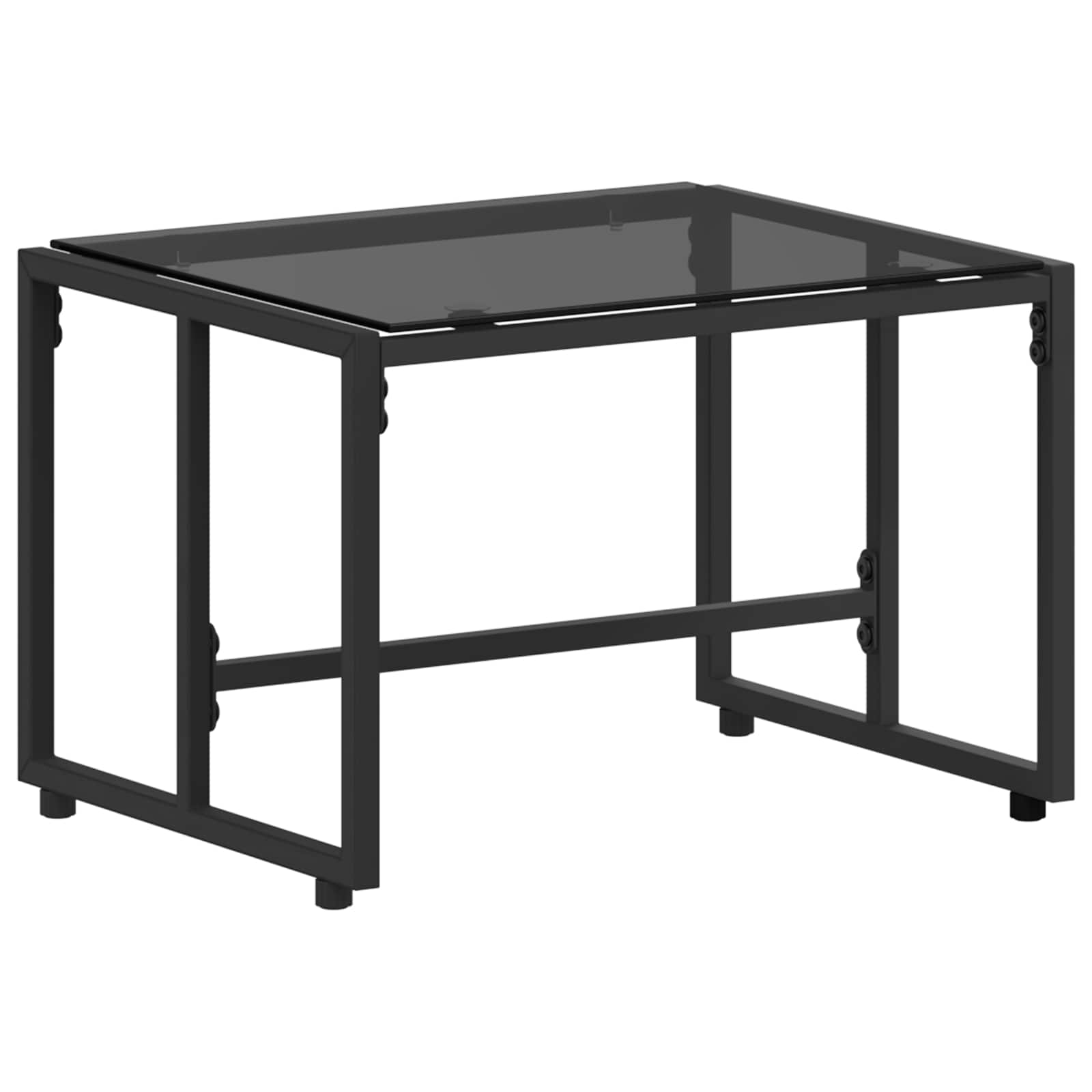 Möbelsets mit Kissen 3 pcs Schwarz und Cremeweiß Rattan