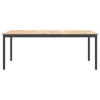 Esstisch Natur 200 x 100 x 75 cm Massives Kiefernholz
