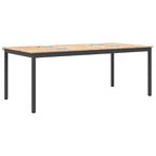 Esstisch Natur 200 x 100 x 75 cm Massives Kiefernholz