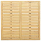 Couchtisch Helles Akazienholz 110 x 110 x 45 cm