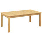Couchtisch Helles Akazienholz 110 x 60 x 45 cm