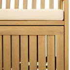 Sitzbank mit Stauraum mit Kissen mit Speicher 170 x 63 x 84 cm