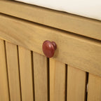 Sitzbank mit Stauraum mit Kissen mit Speicher 170 x 63 x 84 cm