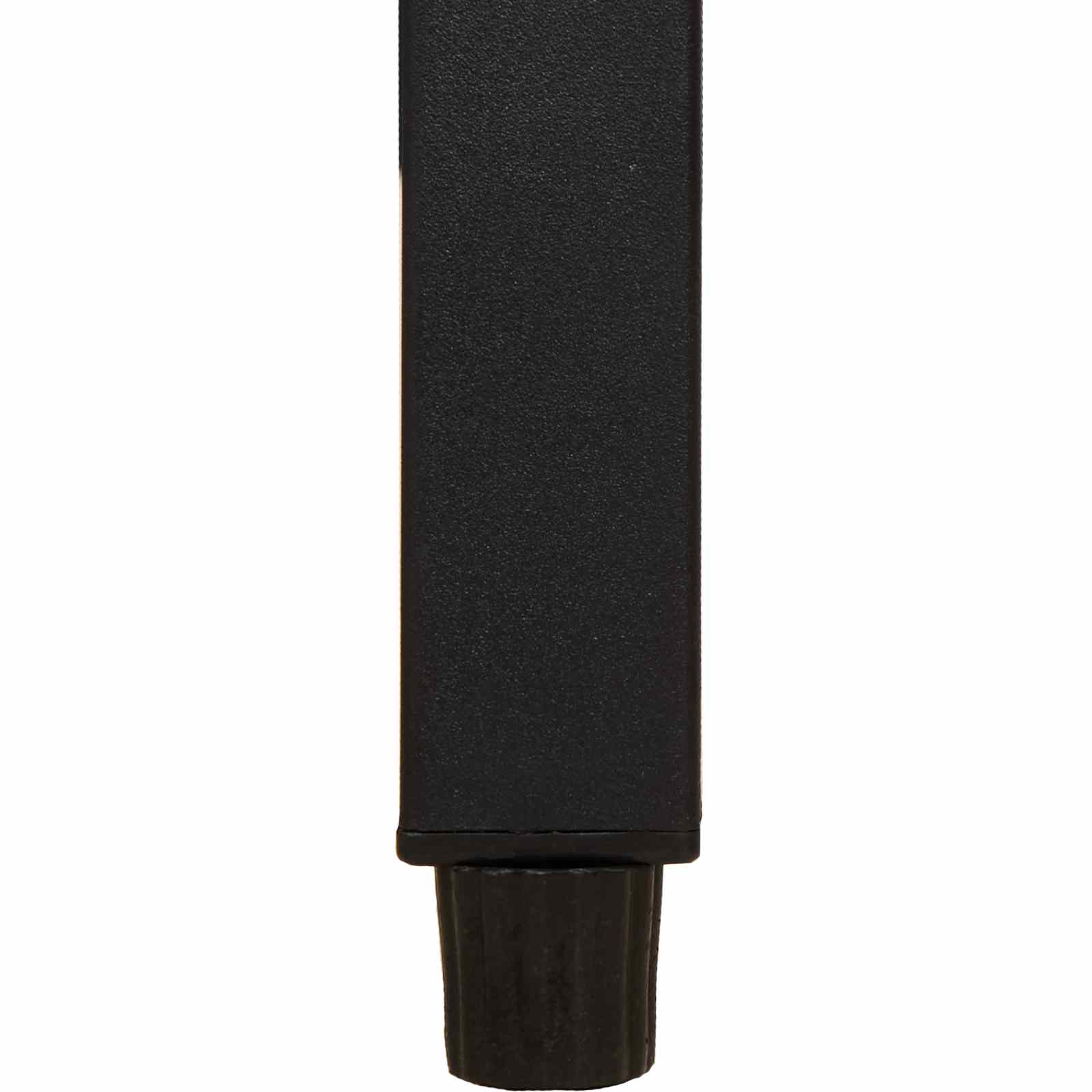 Bank Outdoor Schwarz und Cremeweiß 117 x 54 x 74,5 cm