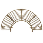 Baumbank 4-Sitzanzahl 160 x 80 x 89 cm Stahl Antikbraun