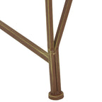Baumbank 4-Sitzanzahl 160 x 80 x 44 cm Stahl Antikbraun