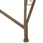 Baumbank 8-Sitzanzahl Ø 160 x 89 cm Stahl Antikbraun Rund