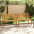 Bank Outdoor Natur 220 x 55,5 x 90 cm Massivholz Akazie