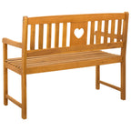 Bank Outdoor Natur 110 x 55,5 x 90 cm Massivholz Akazie