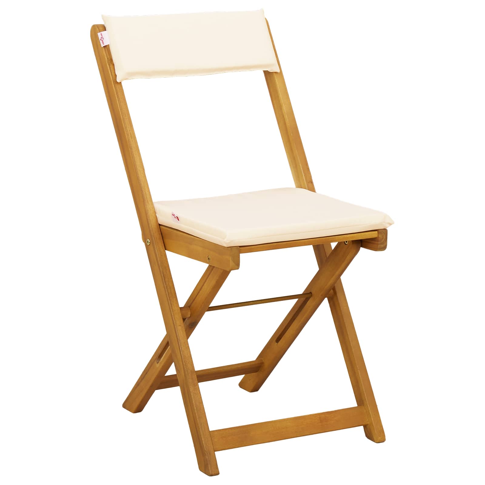 Außen Bistro-Stühle 4 pcs Cremeweiß 40 x 53 x 80 cm