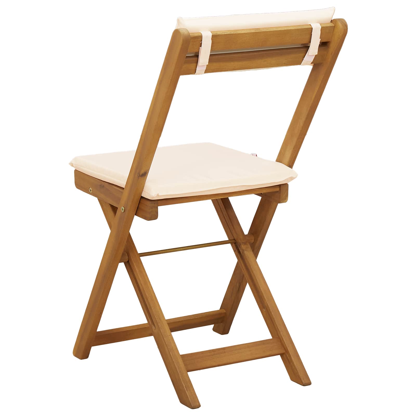 Außen Bistro-Stühle 4 pcs Cremeweiß 40 x 53 x 80 cm